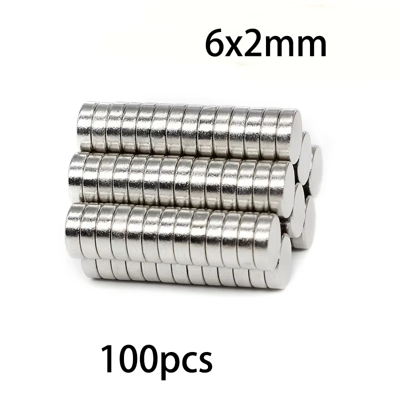 Tiny Neodymium Disc Magnets - Strong Rare Earth Magnets for DIY, Crafts, and Projects