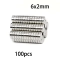100pcs 6x2mm