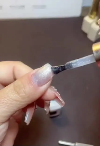 Net * 8 г 9D Crystal Wide Cat Eye Magnet Gel Радужный блестящий волшебный магнитный УФ-гель