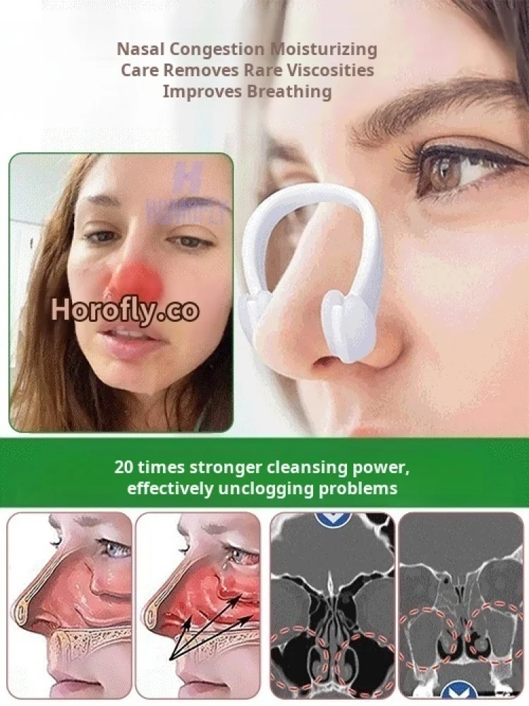 Neck Face Massager BioNase Nose Rhinitis Sinusitis Cure Therapy Nose Massage Hay Fever Low Frequency Pulse Laser Runny Sneeze Treatment Machine neck face massager electrotherapy skin care tool laser pen therapy skin care device