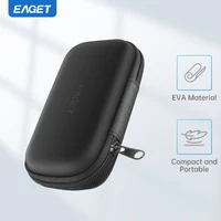 Eaget SSD Box Bag Чехол Портативная сумка для жесткого диска для внешнего портативного SSD M.2 SSD чехол для хранения Защита Черный — изображение 2