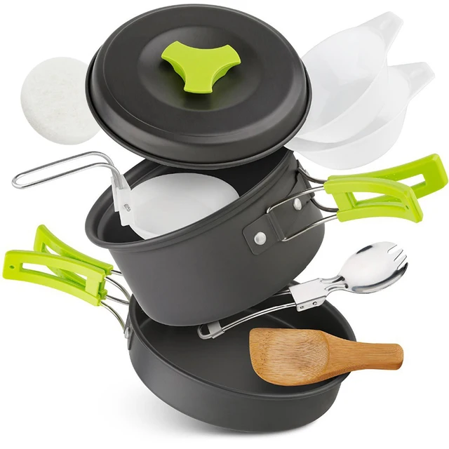 Backpacker Camping Cookware Set 3