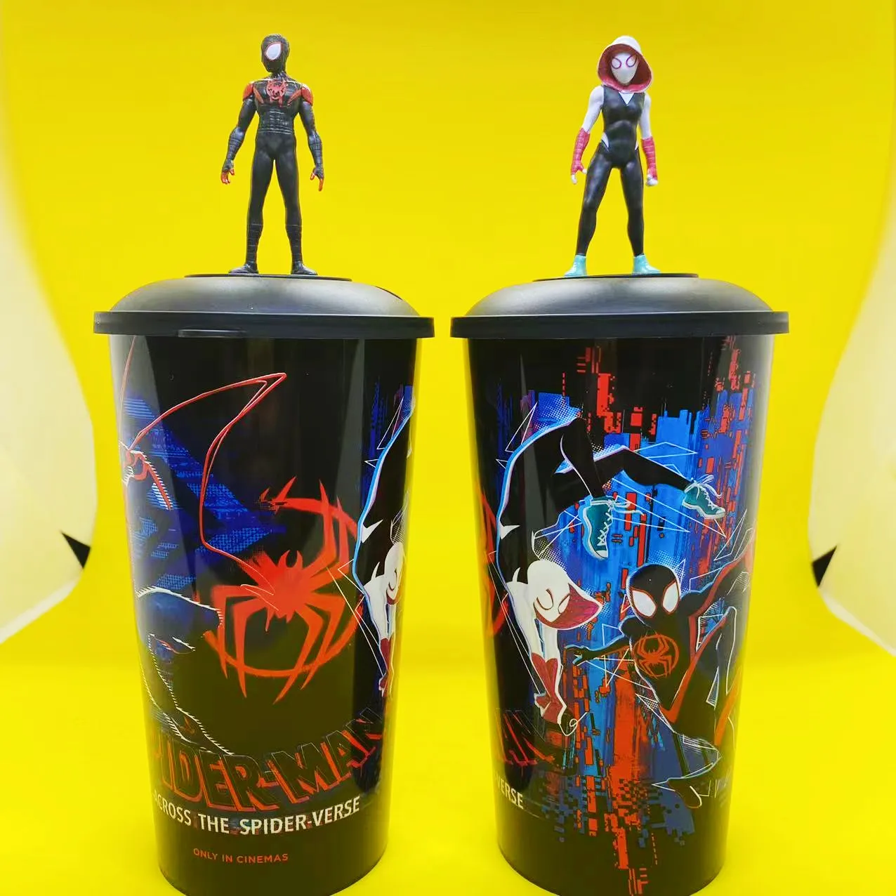 Disney Spider Man Far From Home Movie Topper Cup 22oz Coke Sippy