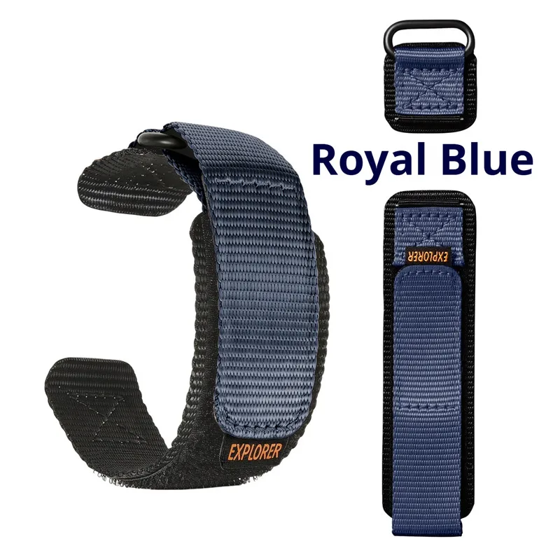 Versatile Nylon Weave Waterproof Outdoor Sport Watchband Strap