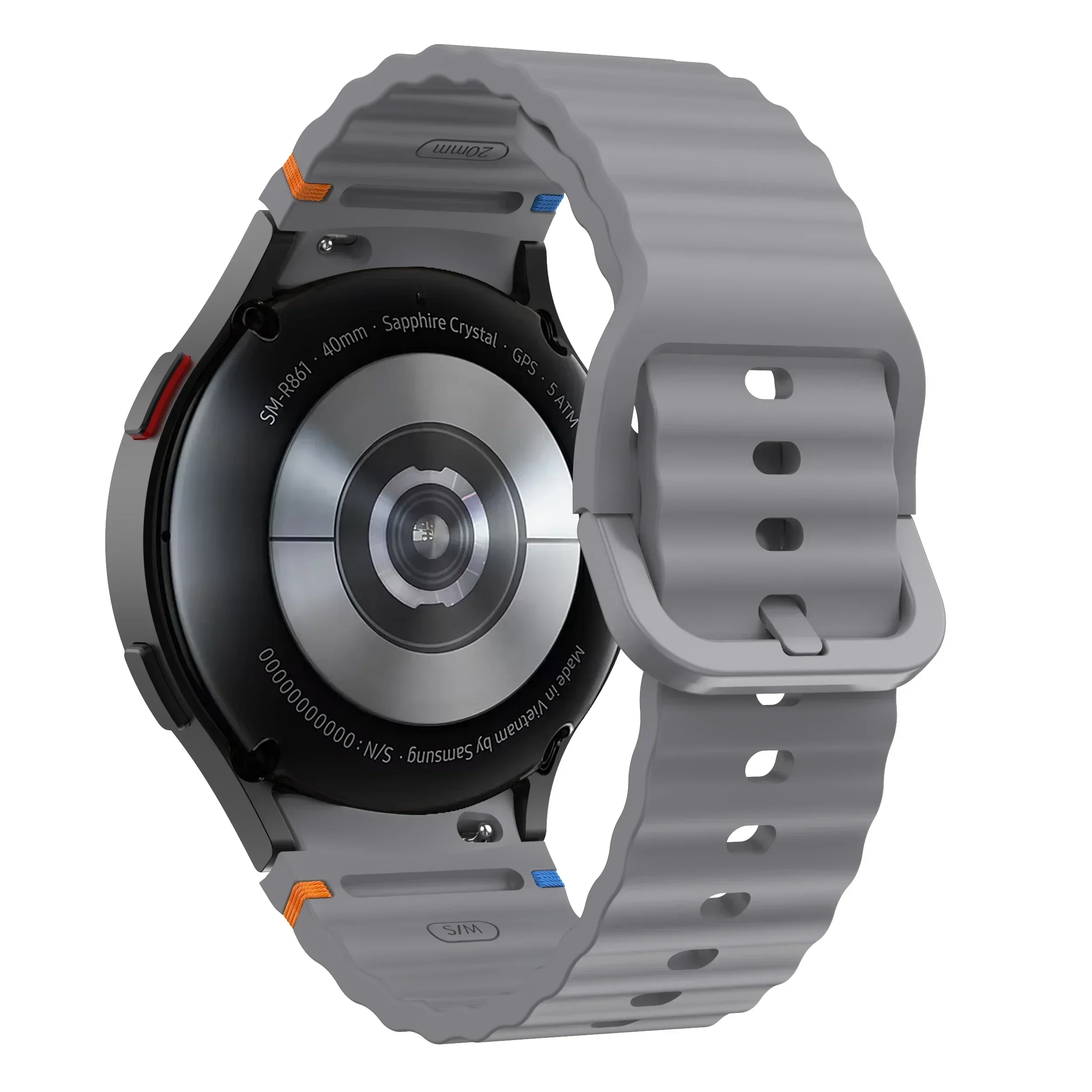 Premium Silicone Smartwatch Band - Universal Fit