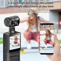 Lenovo Mini Camera 4K HD Action 180 Rotatable Vlog WiFi Sports Wearable Camera Infrared Night Vision Sports DV Bicycle Driver 3