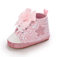 Spring and Autumn Sweet Pink Theme Girl Baby Casual Sports Shoes Soft Sole Comfortable Baby Walking Shoes 0-18M 5