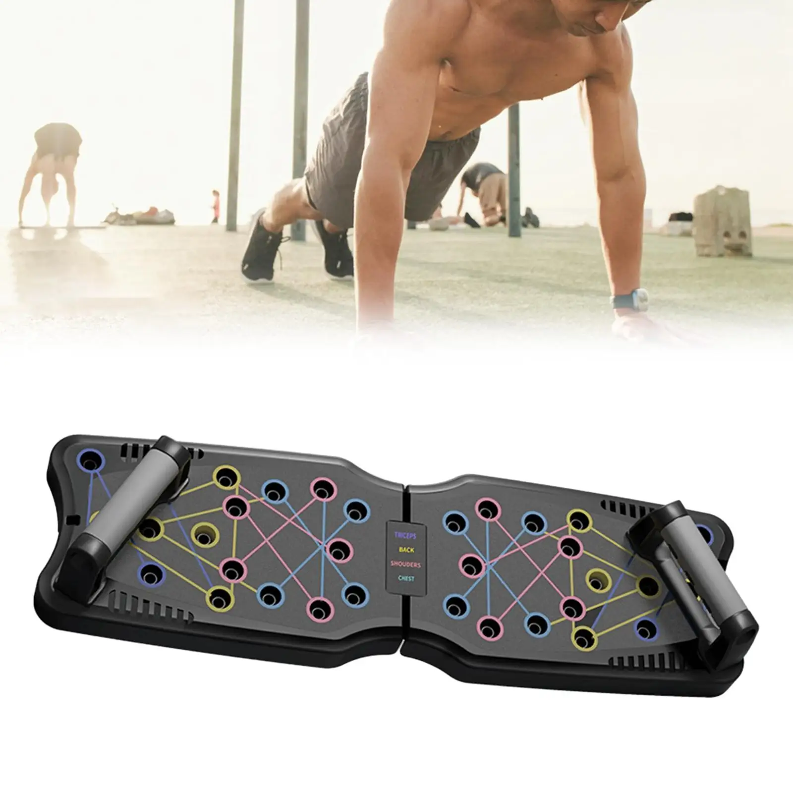 Push up Grips Versatile Push up Handles for Floor for Ab Triceps Back