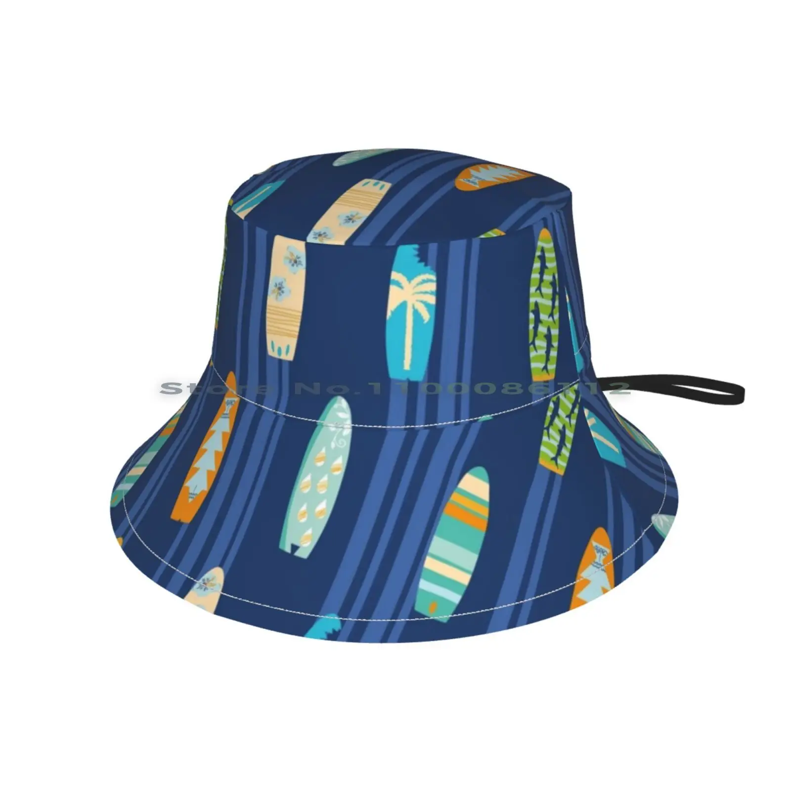 Surf The Ocean Bucket Hat Sun Cap Party 