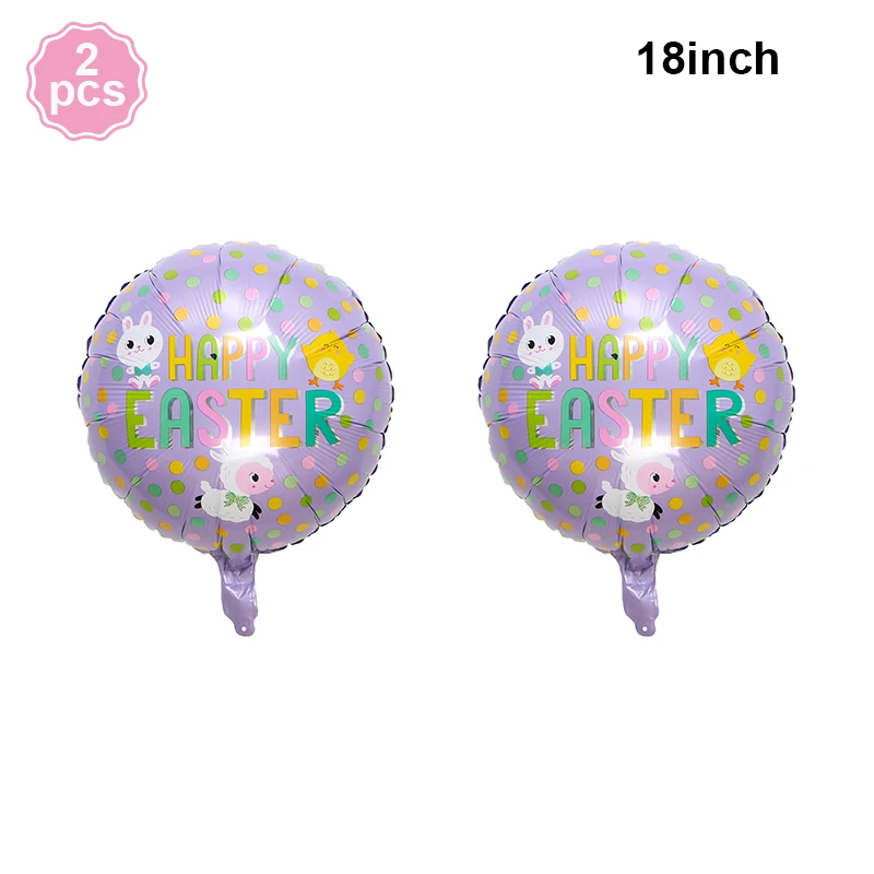 Прикраса для пасхальної вечірки Посуд Милий кролик Пасхальне яйце Кролик Тарілка Чашка Серветки Банер Щасливої Пасхи Одноразовий столовий посуд