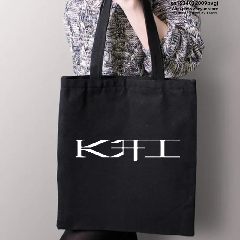 Kpop Canvas Bag Kpop Kai Exo Shopping Bag Jute Bag Exo Bag