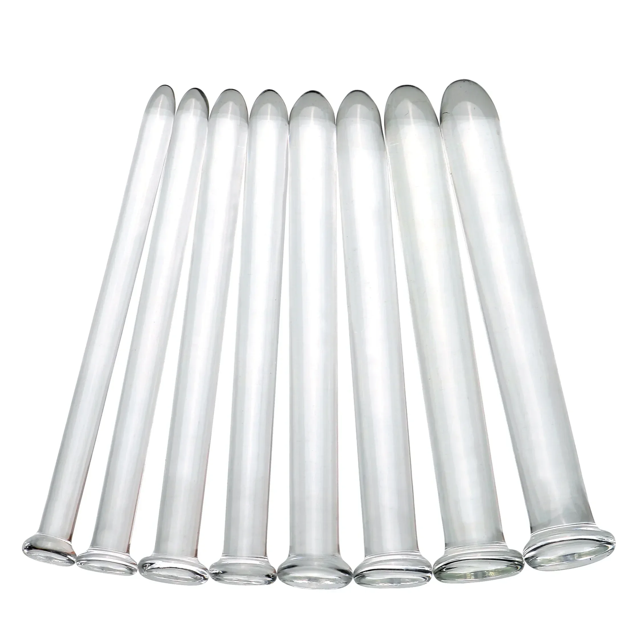 Urethral Dilation Massage Glass Horse Eye Rod Urethral Stimulator Expander Penis Plug Fetish SexToy for Men Masturbator 8 Size penis sex toys