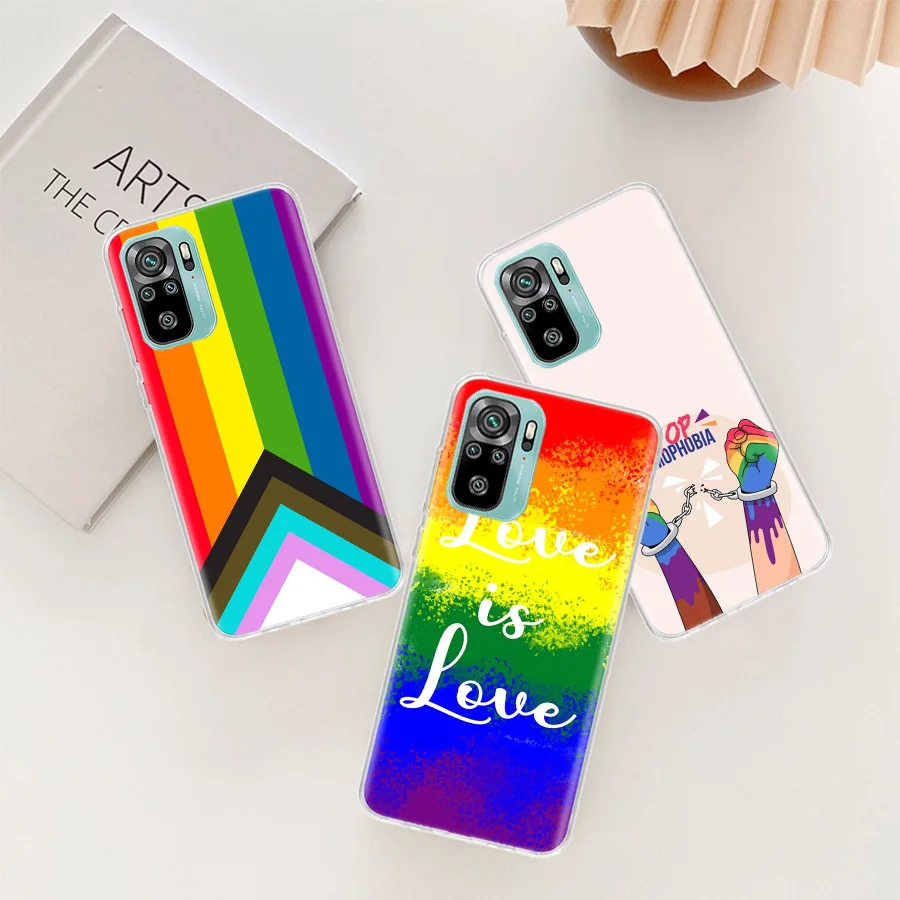 Lesbian LGBT Rainbow Novelty Phone Case For Xiaomi Redmi Note 12