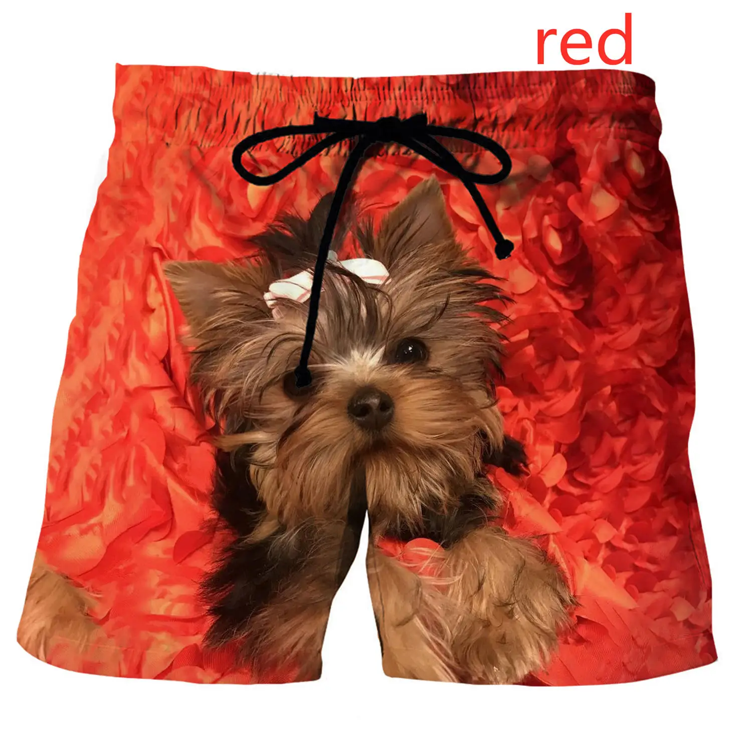 2022 New Fashion Pets Dog Casual 3D Printed Men's Shorts Summer Cute Funny Animal Shorts 5