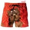 2022 New Fashion Pets Dog Casual 3D Printed Men's Shorts Summer Cute Funny Animal Shorts 5