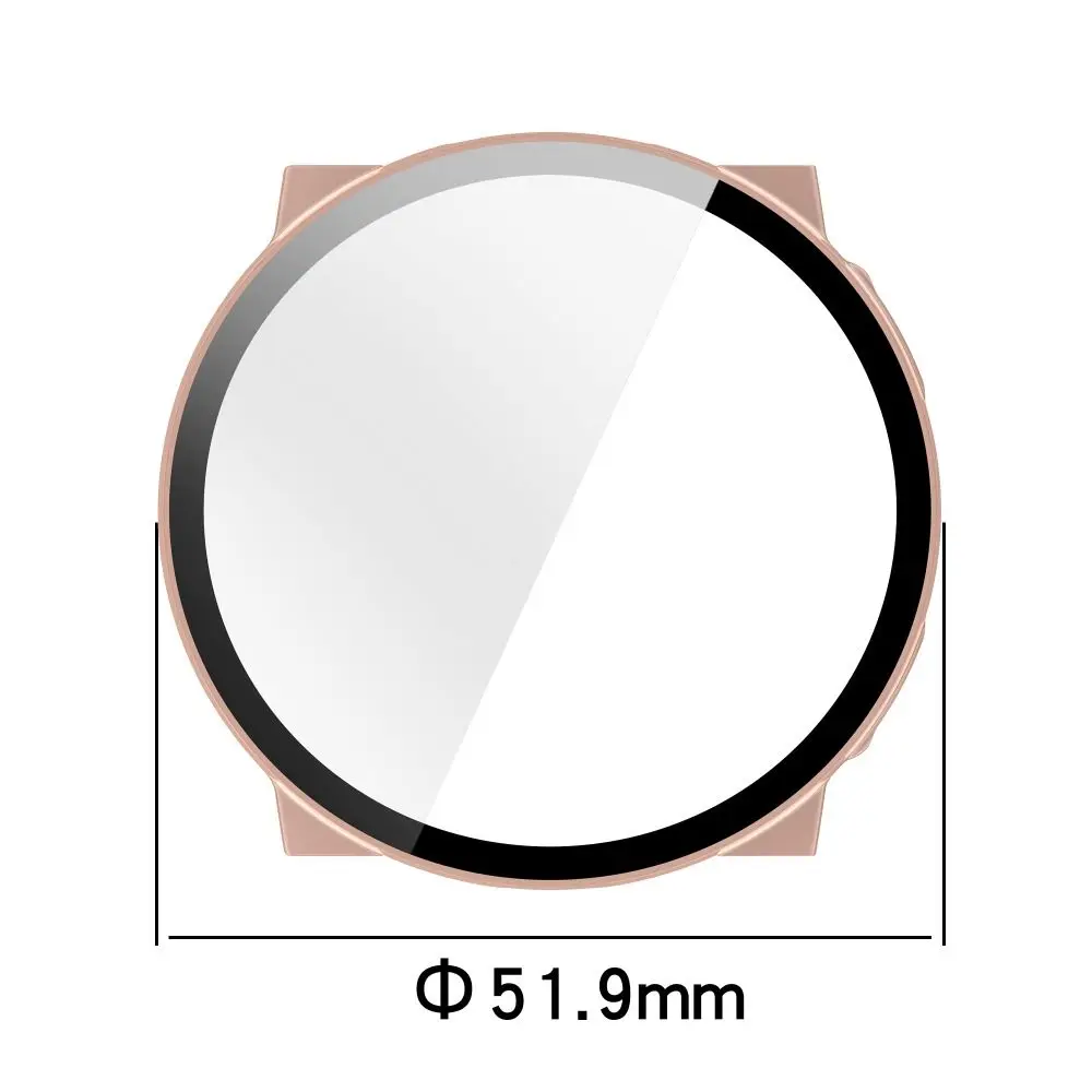 Premium PC+Tempered Glass Case with Anti-Scratch Bumper and Full Coverage Screen Protector
