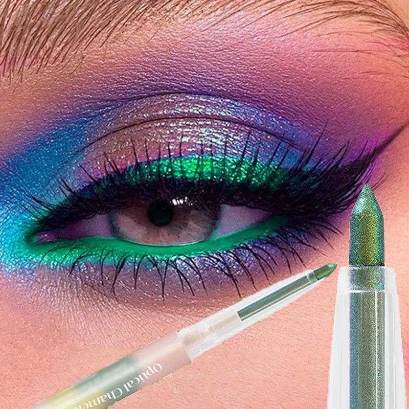 Chameleon Eyeliner Gel Pen Eyeshadow Stick Glitter Shimmer Gel Eyeliner Waterproof Quick-dry Makeup