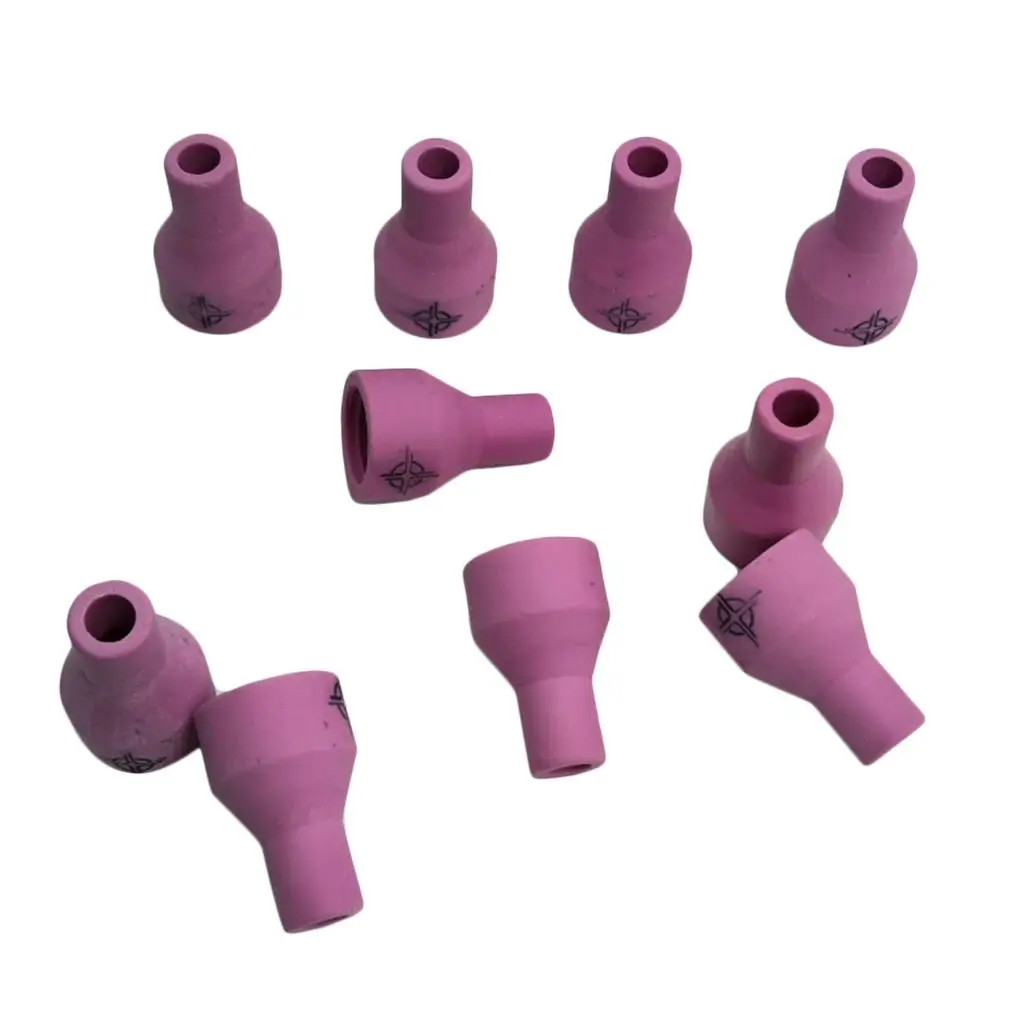 for TIG Welding Cups Consumables Ceramic Nozzle Pink Welding Accs Fittings 4