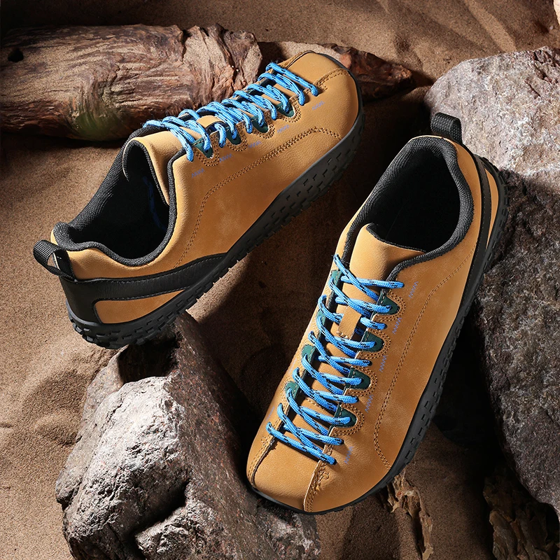 2025 New Unisex Barefoot Shoes Wide Zero Drop Training Sneakers Outdoor Mens Hiking Shoes Lightweight Fashion Minimalist Shoes 6