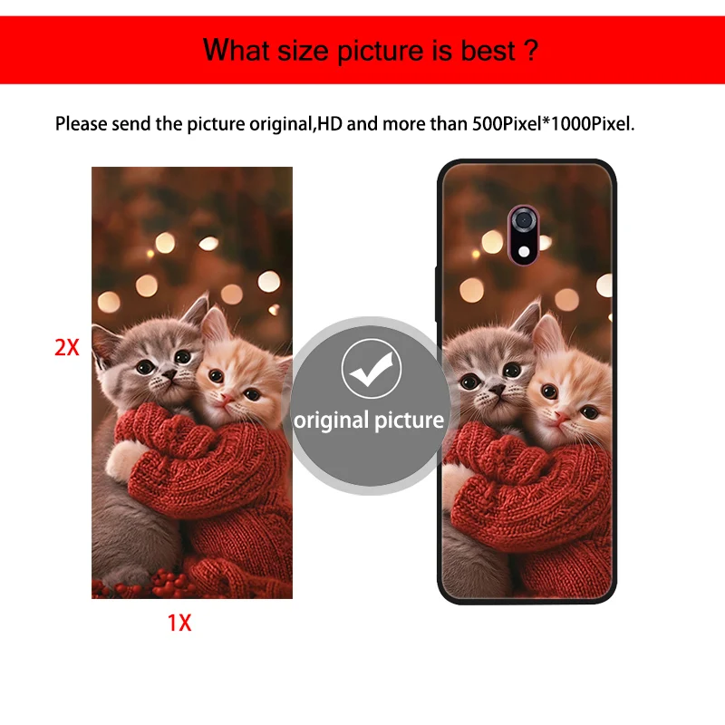 Personalized Matte Soft Silicone Phone Case with DIY Photo Design and TPU Bumper