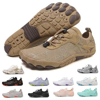 Men Quick-Drying Water Shoes Women Barefoot Beach Shoes Non-Slip Breathable Beach Swimming Pool Yoga Hiking Sports Shoes Unisex 1