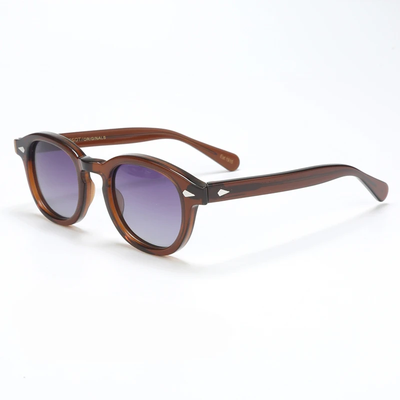 Polarized Sunglasses Vintage Acetate Frame For Men And Women_voghion.com