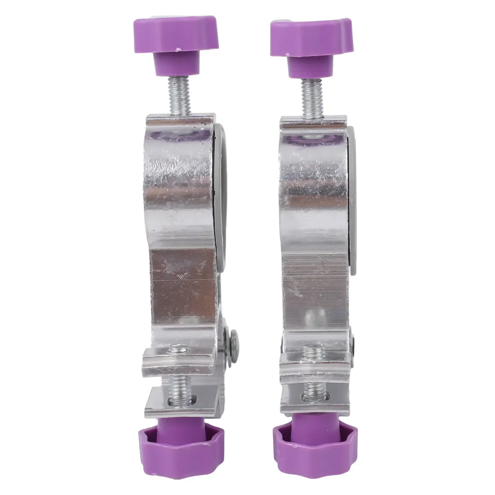 2Pcs Fixed Clip Brackets Clip On Mount 25mm For Outdoor Garden Chair Parasol Patio Balcony Deck Umbrella Holder