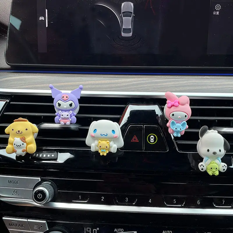 Sanrioes Anime Kuromi My Melody Cinnamoroll Car Air Freshener
