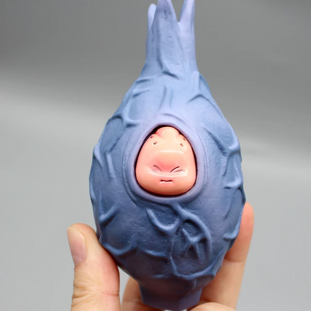 Figura de Dragon Ball Z de 13 cm, figura de Majin Buu, fruta de dragón, Pitaya, Boo, huevo de demonio, figura de Anime, estatua de PVC, modelo de muñeca, juguete de decoración, regalo
