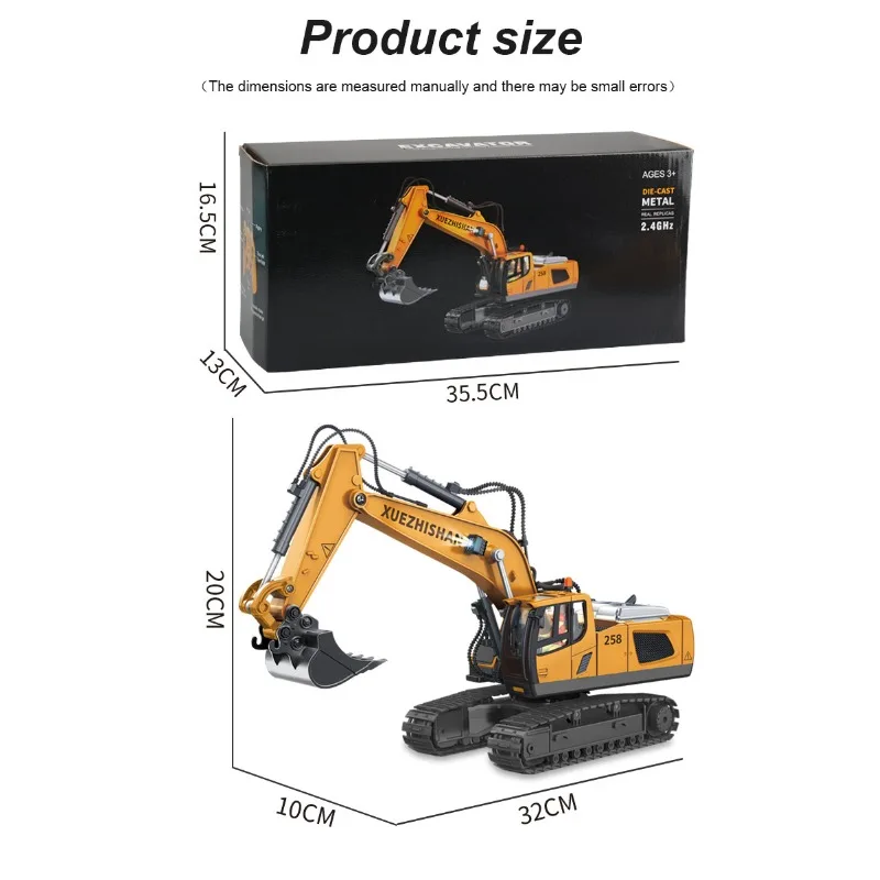 1:24 9CH RC Alloy Wywrotka Samochód Inżynieria Pojazd Wózek widłowy Ciężka koparka Zdalnie sterowany samochód Zabawki dla chłopców Prezenty dla dzieci 27 Sb29d939c637c476696090499908f255el 1:24 9CH RC Alloy Wywrotka Samochód Inżynieria Pojazd Wózek widłowy Ciężka koparka Zdalnie sterowany samochód Zabawki dla chłopców Prezenty dla dzieci