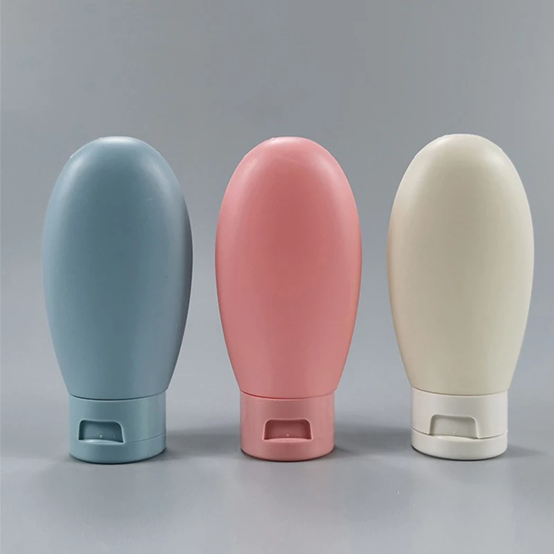 Soap Shampoo Dispenser 3Pcs/Set Refillable Liquid Container 60ml for Bathroom