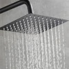 One-piece set bathroom black practical shower set wall-mounted home bathing set suitable for bathrooms bathroom accessories 4