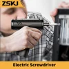 Zten Electric screwdriver, rechargeable household screwdriver, small lithium battery batch, multifunctional screwdriver tool set