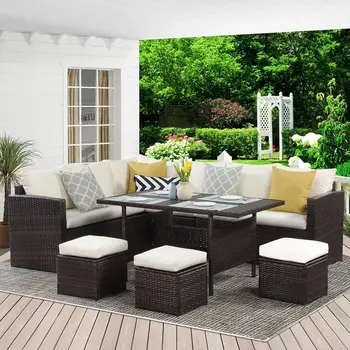 7-Piece Outdoor Dining Set 1