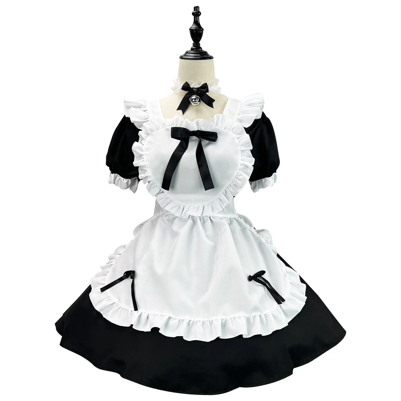 

Lolita Maid Dress Coffee Shop Dress Black Classic Four Colors