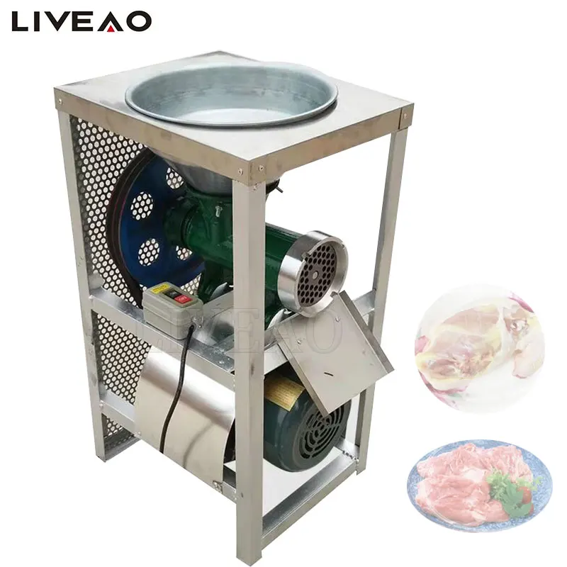 

Commercial Electric Chopper Meat Grinder Mincer Bone Fish Grinding Machine Chicken Skeleton Cutter