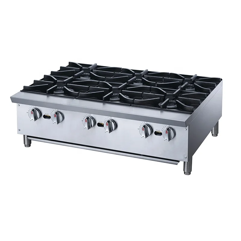 

Each hot plate is shipped with Standard Natural Gas Stainless Steel Cabinet Commercial Use Hot Plate