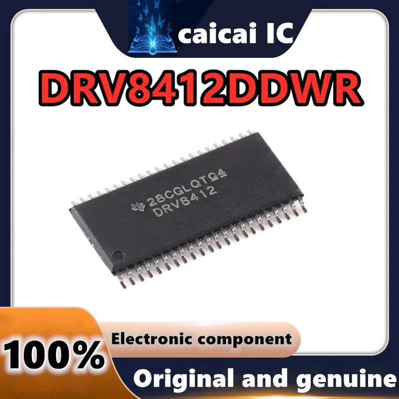 

DRV8412DDWR DRV8412DDW DRV8412 HTSSOP44 In Stock New Original 1pcs/lot