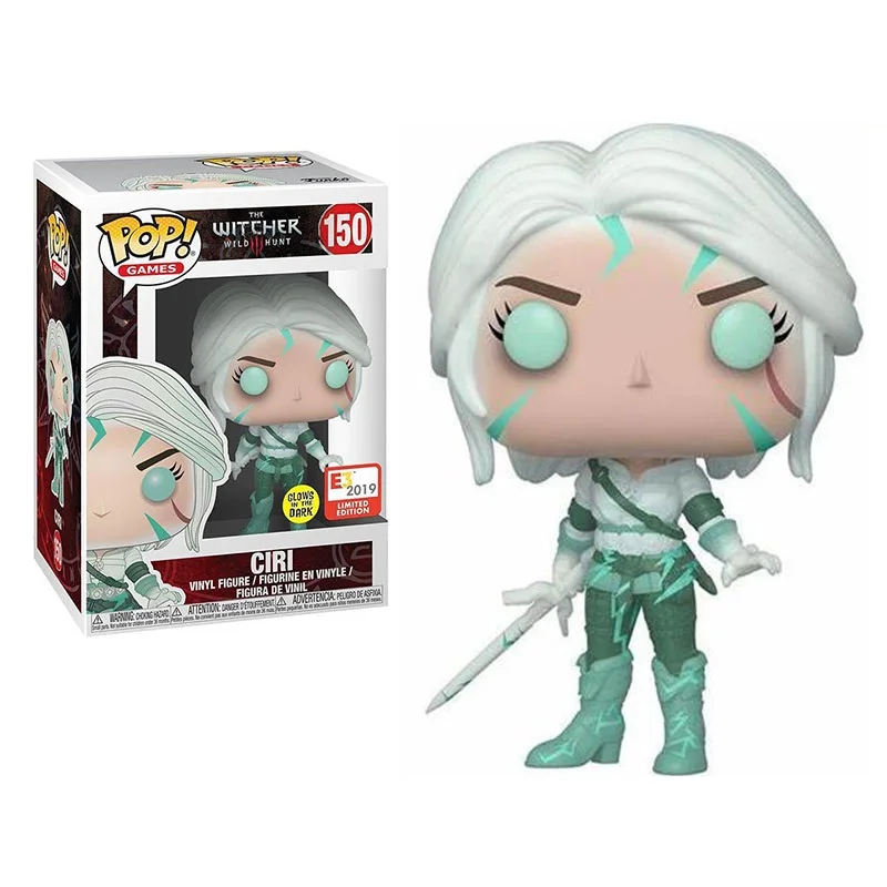 thumbnail image 1 of Funko The Witchers CIRI 150# y GERALT 149# EREDIN 151# YENNEFER 152# Figura de acción Colección Modelo Juguetes para niños regalo, 1 of 5