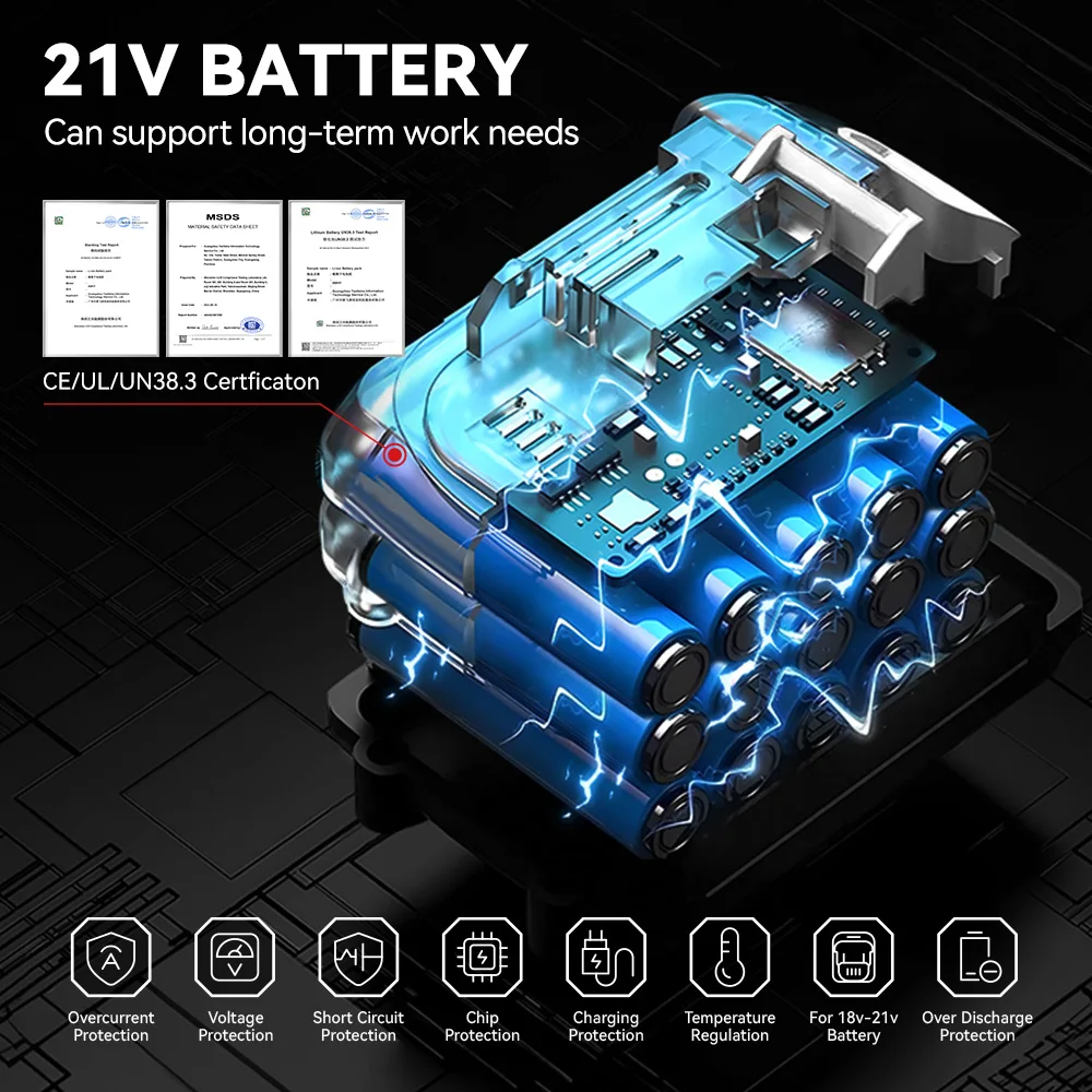 Two-pack battery setup