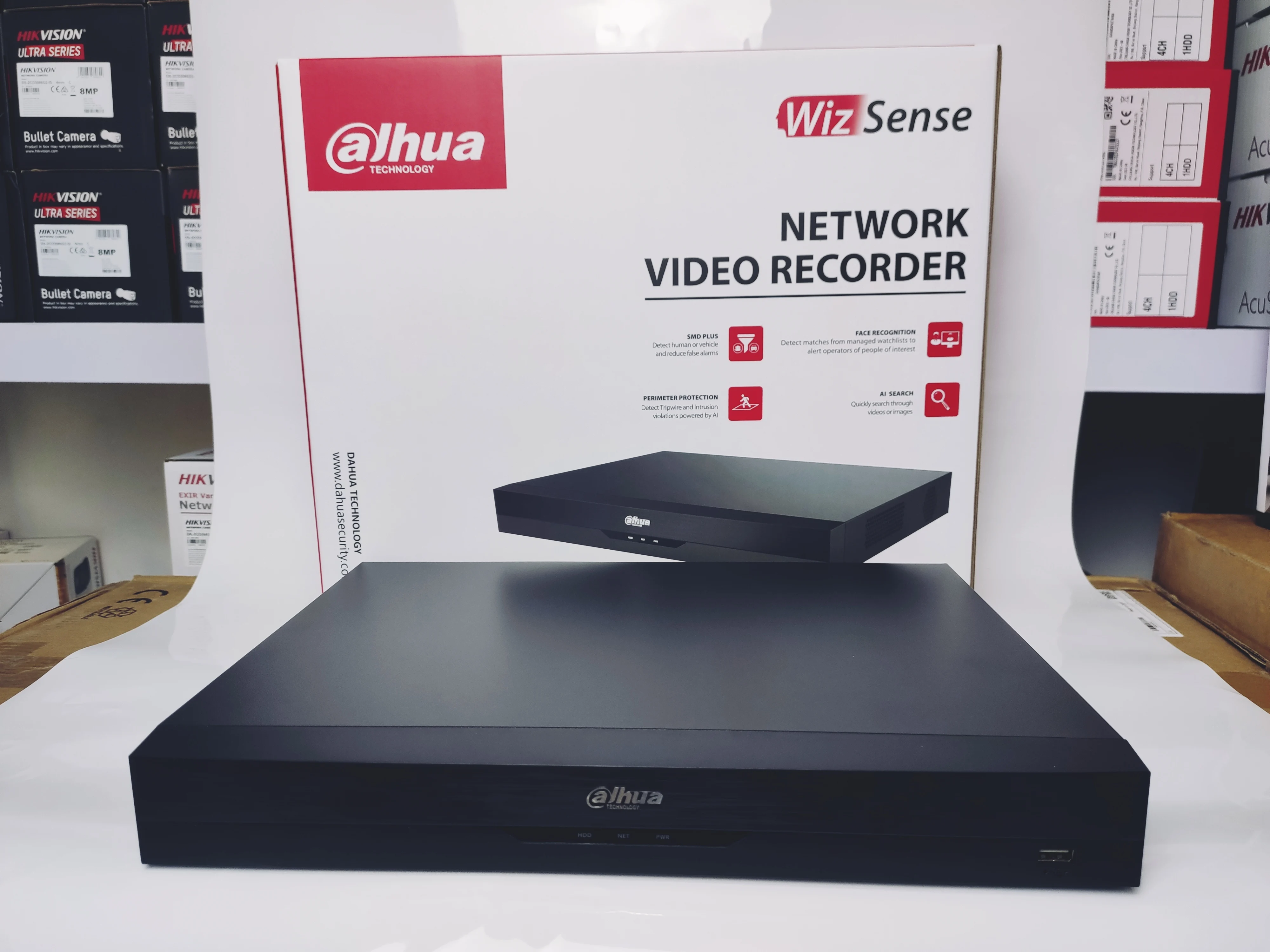 Network Video Recorder Original Dahua English Version NVR5208-EI NVR5216-EI NVR5232-EI 8/16/32CH 1U 2HDDs WizSense Network Video Recorder