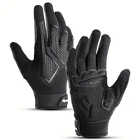 Sports Outdoor Spring and Autumn Bicycle Riding Gloves Long Fingers Ultra Fiber Sunscreen, Wear resistant, Anti slip 1