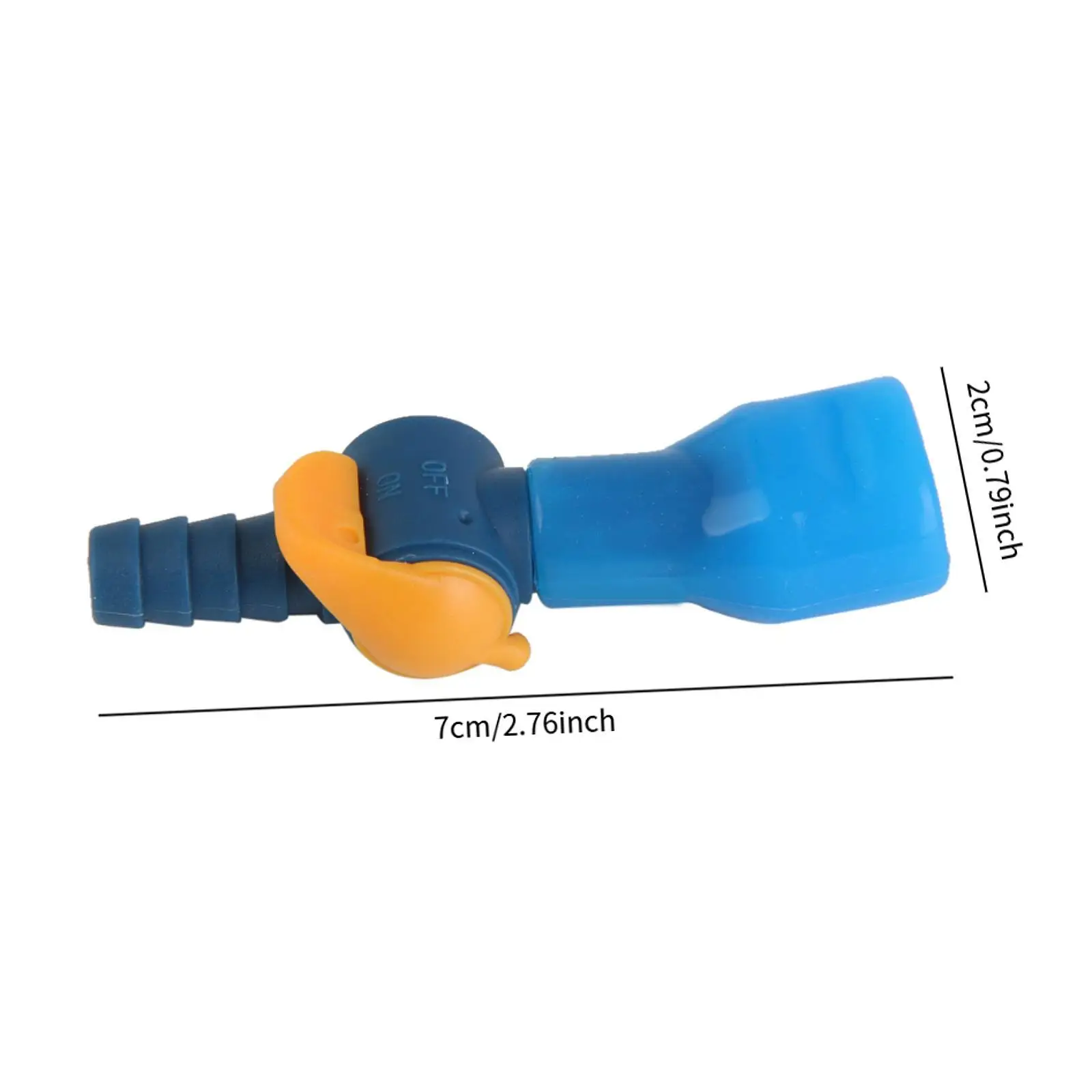 Hydration Backpack Nozzle Replacement Mouth Piping Nozzle Dust Proof Cap Solid Color for Water Canister with Tap