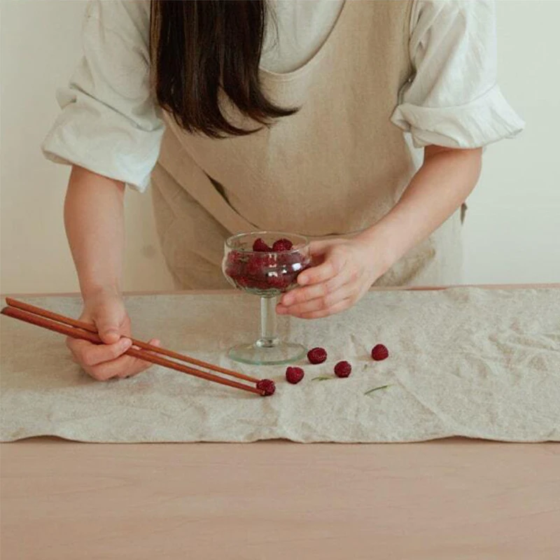 68x50cm Vintage Kitchen Napkin Retro Cotton Linen Food Background Cloth Shooting Photography Props Table Napkin Decoration Mat