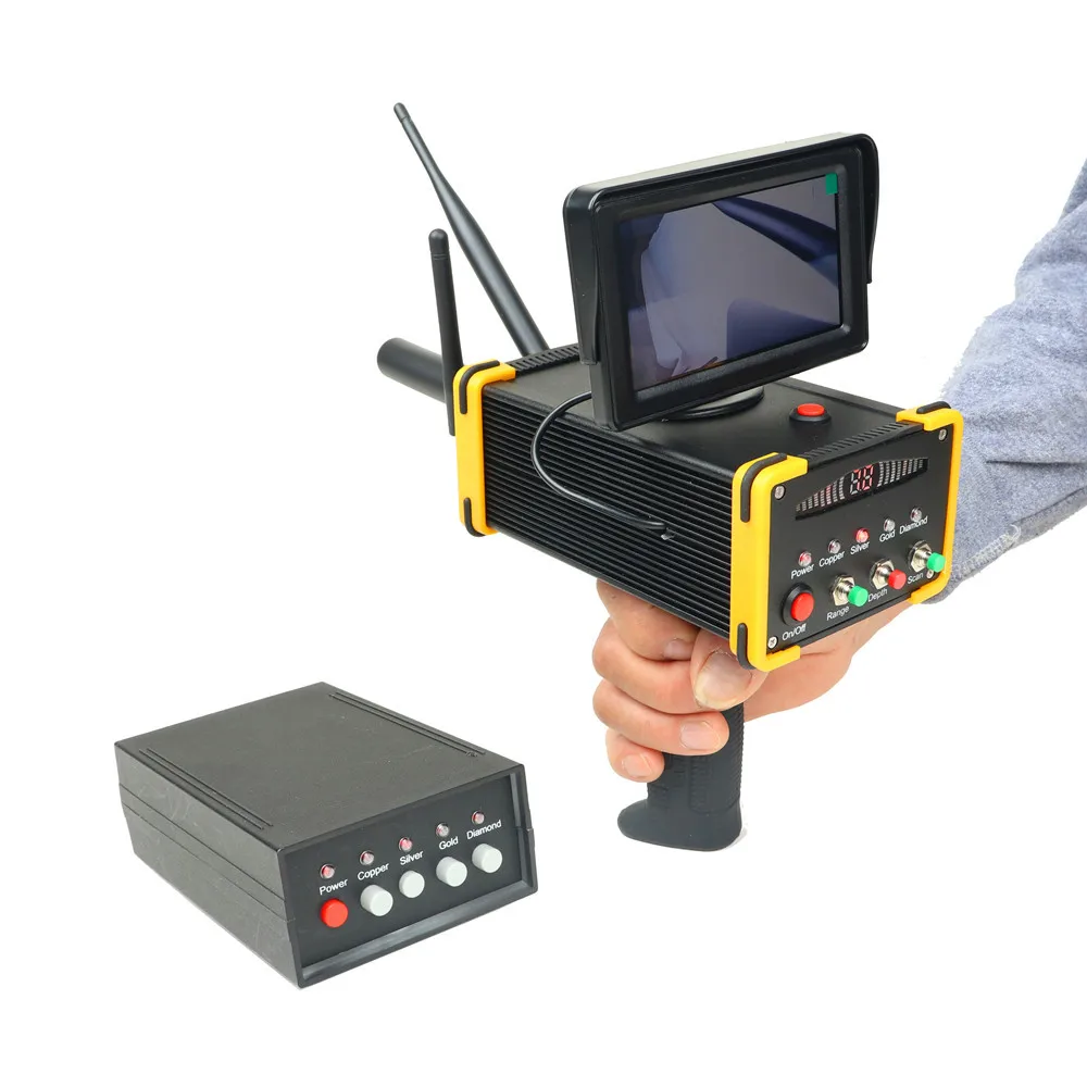 

The Latest LCD Screen Integranted Long Range Great Depth Electromagnetic Underground Gold Prospecting Imaging Detectors