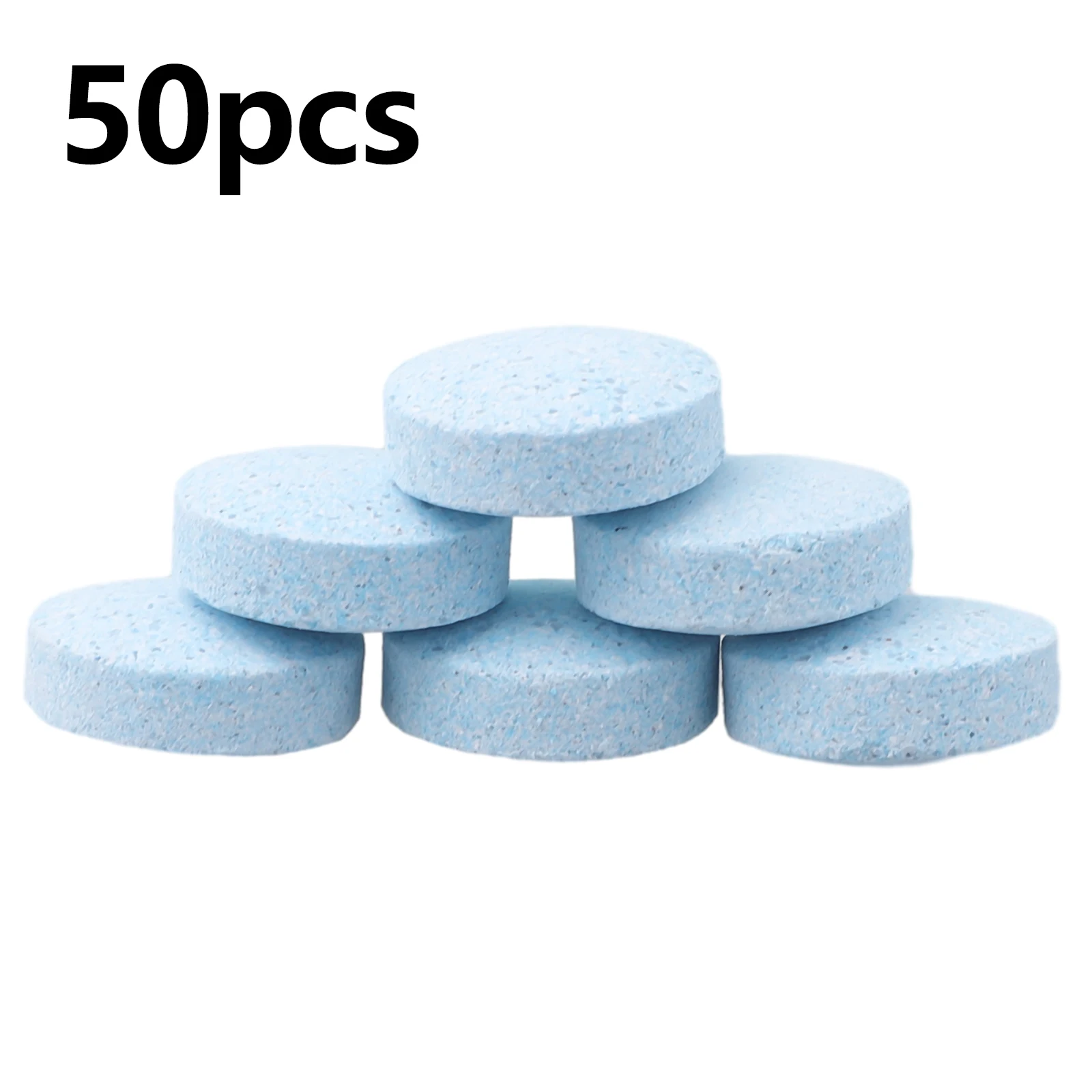 

50pcs Screenwash Tablets Windscreen Cleaner Effervescent Washer Car Truck Van Wiper Fine Effervescent Tablets 28*1mm