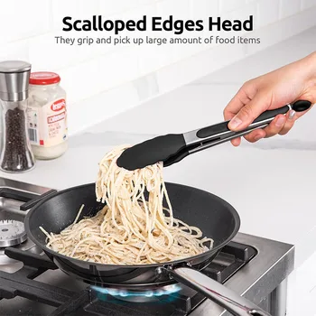 Stainless Steel Kitchen Tongs 1