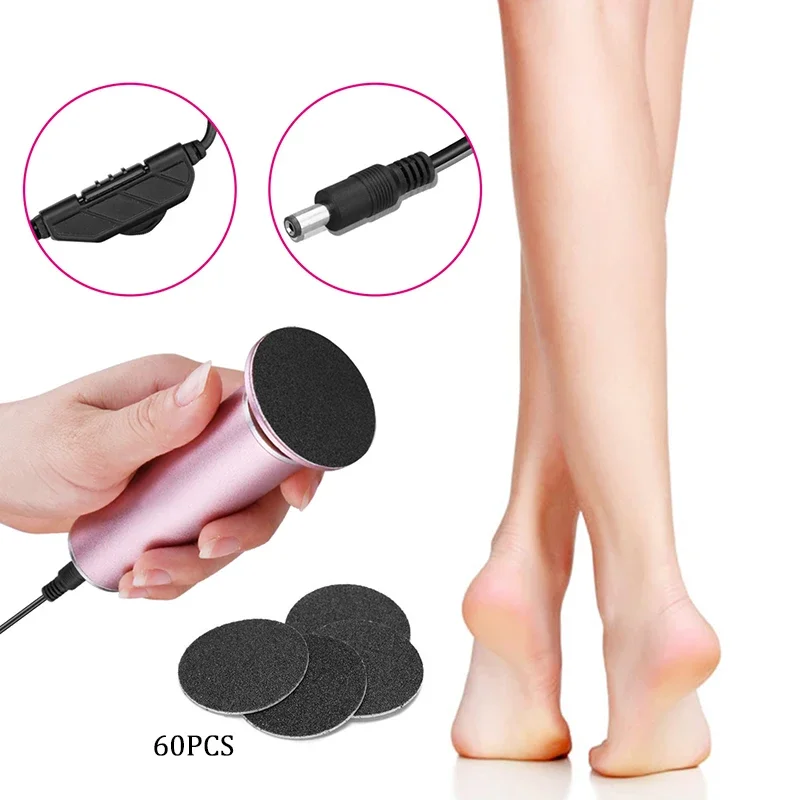 

Electric Pedicure Tools Foot Care File Leg Heels Remove Dead Skin Callus Remover Feet Clean Care Machine & Replacement Sandpaper