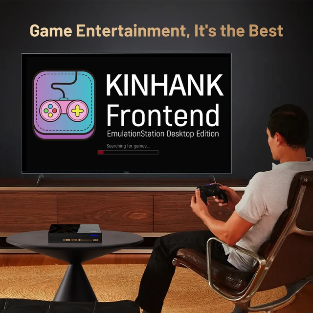 Kinhank Super Console X5 PRO | Retro Game Console with 4TB HDD | 16,000+ Games | PS2/Wii/SS/DC/N64 | Android 12 TV Box 3