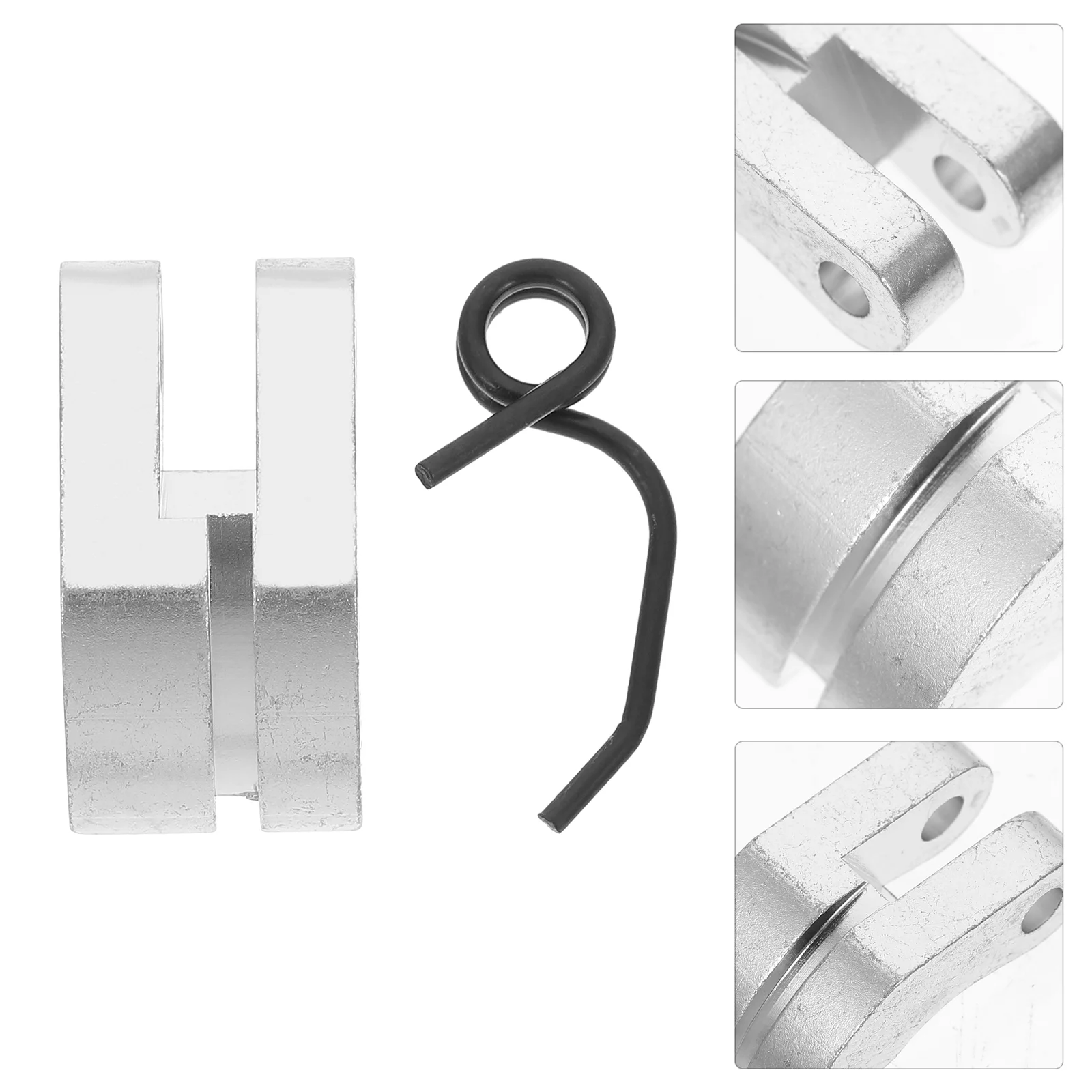 

6 Sets Metal Clutch Shoe and Spring Kit Gear Bearing Shoes Car Truck Upgrade Part Hoof Piece Engine Accessories